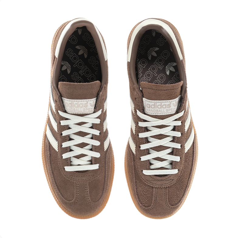 adidas Handball Spezial Sneakers - Brown and Cream with Gum Sole