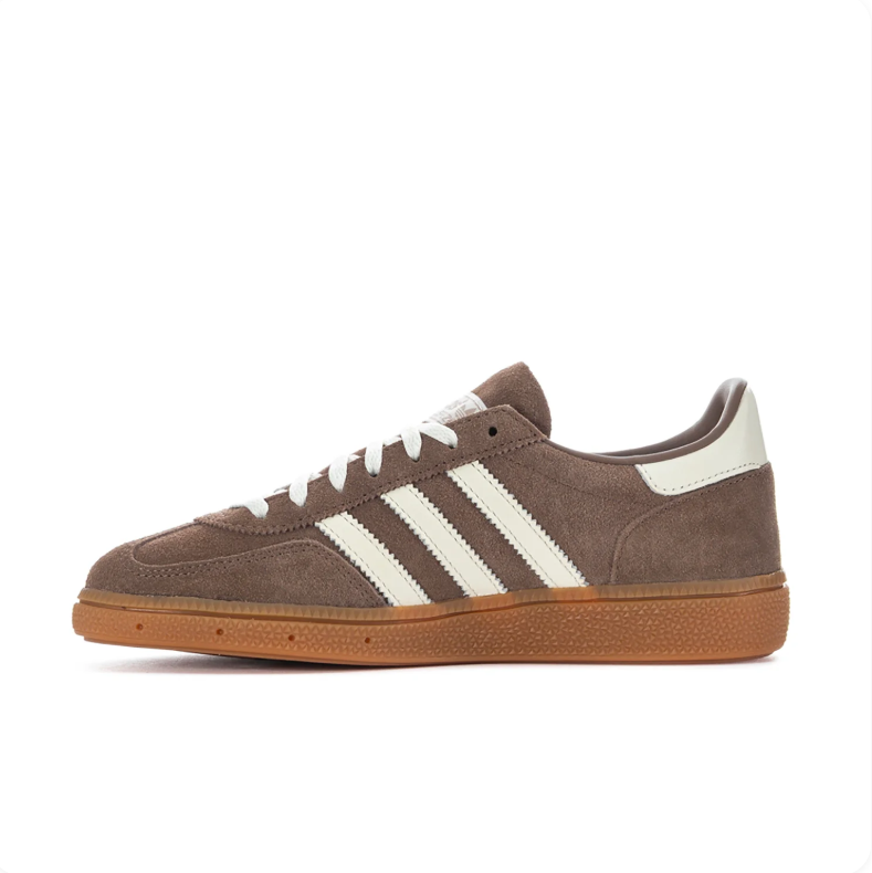 adidas Handball Spezial Sneakers - Brown and Cream with Gum Sole