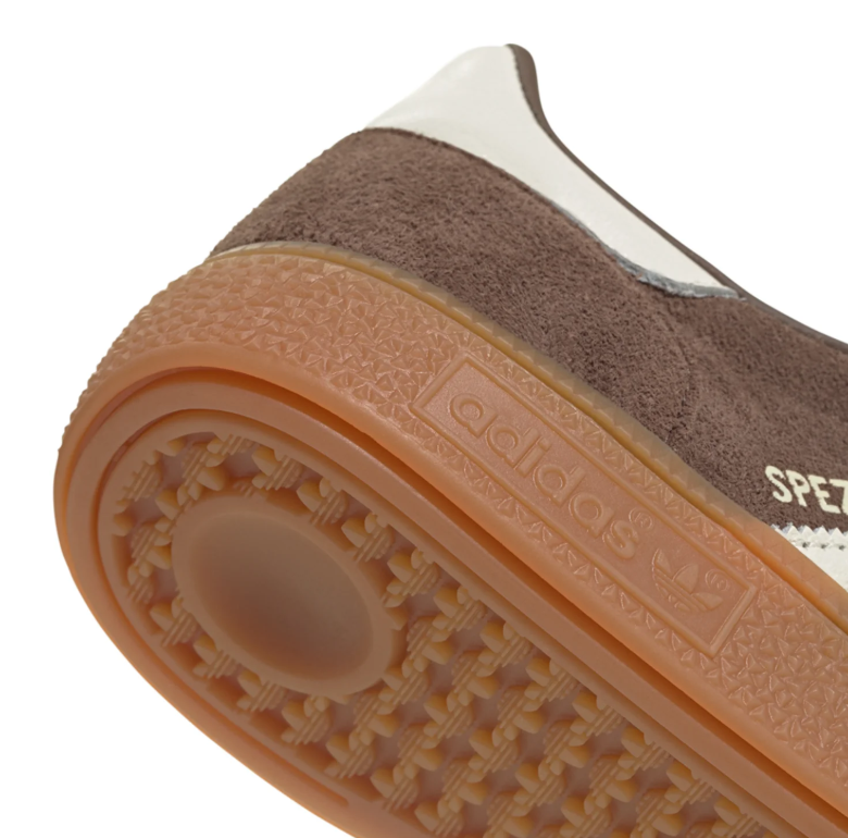 adidas Handball Spezial Sneakers - Brown and Cream with Gum Sole