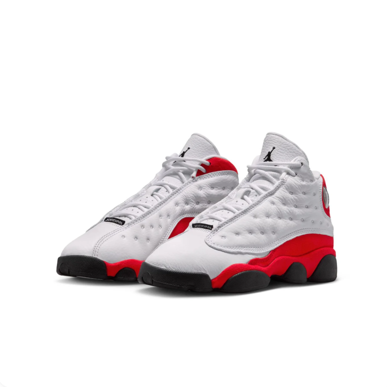 Air Jordan 13 High-Top Sneakers - White and Red