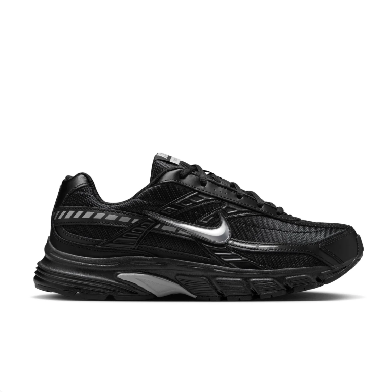 Nike Initiator Sneakers - Black and Metallic Silver