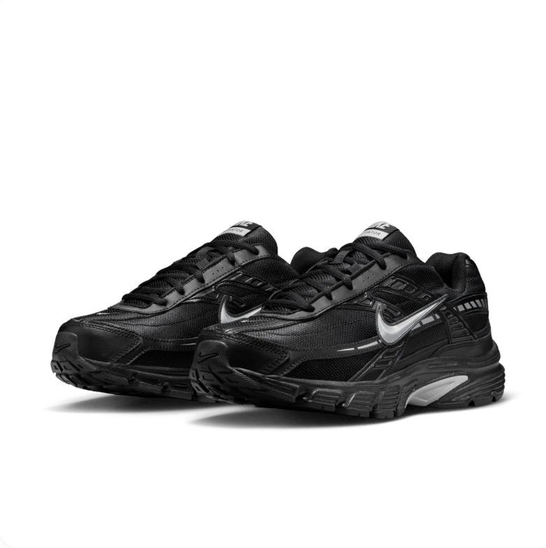 Nike Initiator Sneakers - Black and Metallic Silver