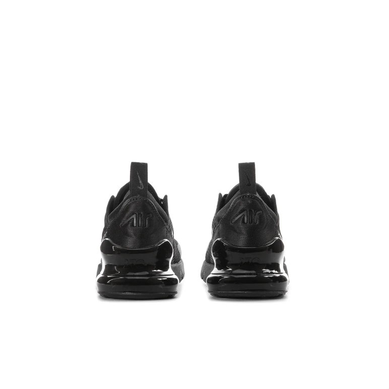Nike Air Max 270 Sneakers - All Black with Textured Mesh