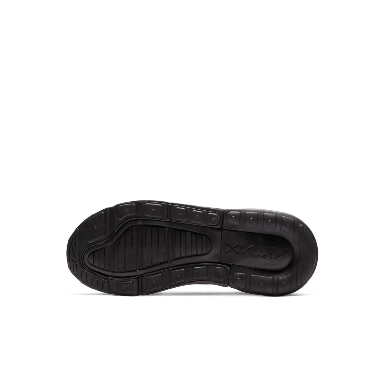 Nike Air Max 270 Sneakers - All Black with Textured Mesh