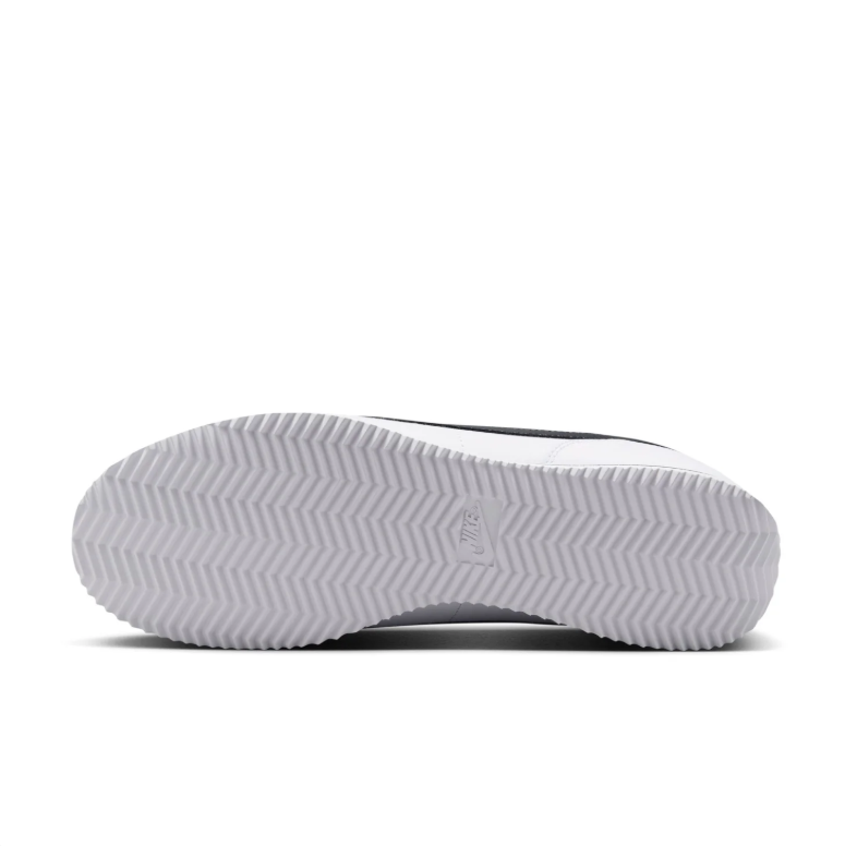 Nike Cortez Sneakers - White with Black Swoosh