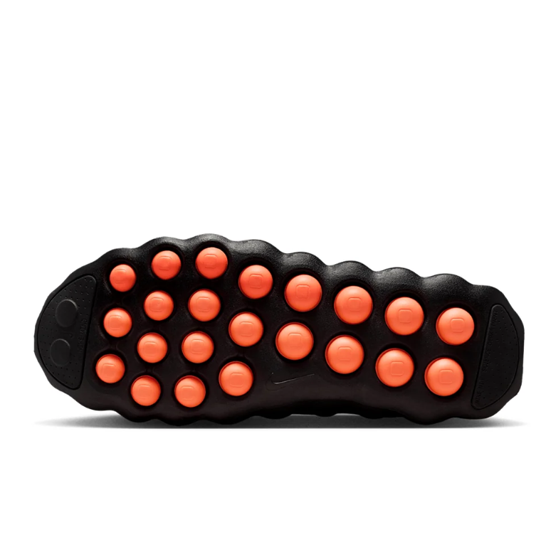 Nike Shox Sneakers - Black with Orange Sole Pods