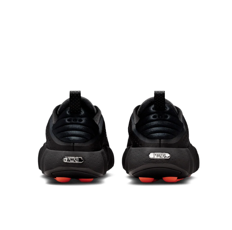 Nike Shox Sneakers - Black with Orange Sole Pods