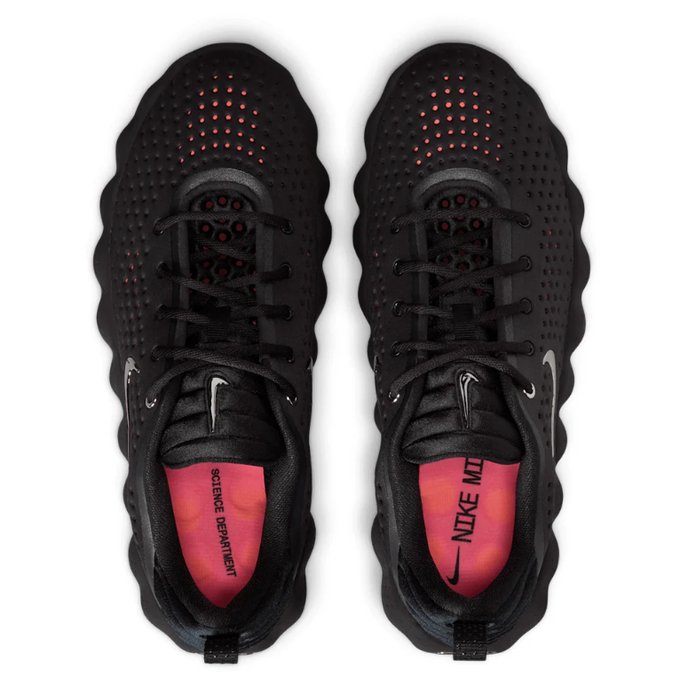 Nike Shox Sneakers - Black with Orange Sole Pods