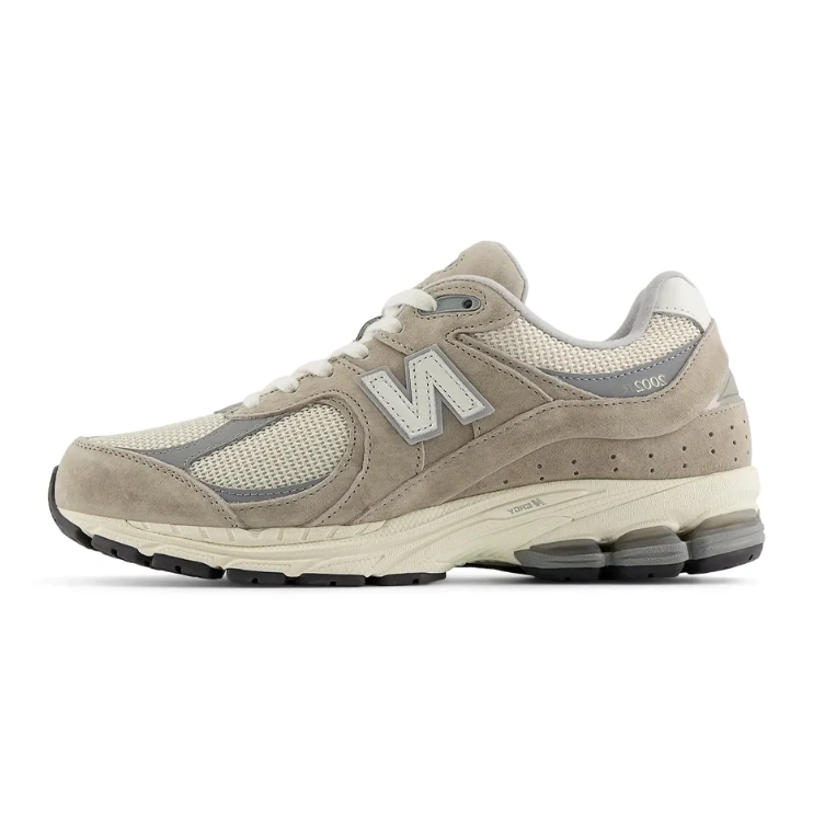 New Balance 2002R Sneakers - Taupe and Cream with Gray Details