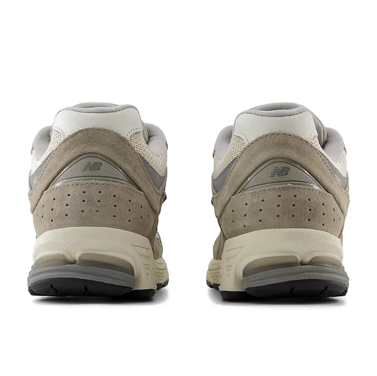 New Balance 2002R Sneakers - Taupe and Cream with Gray Details