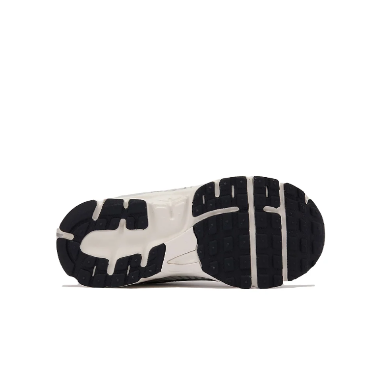 Nike Sneakers - Light Gray and Metallic Silver with Cream Sole