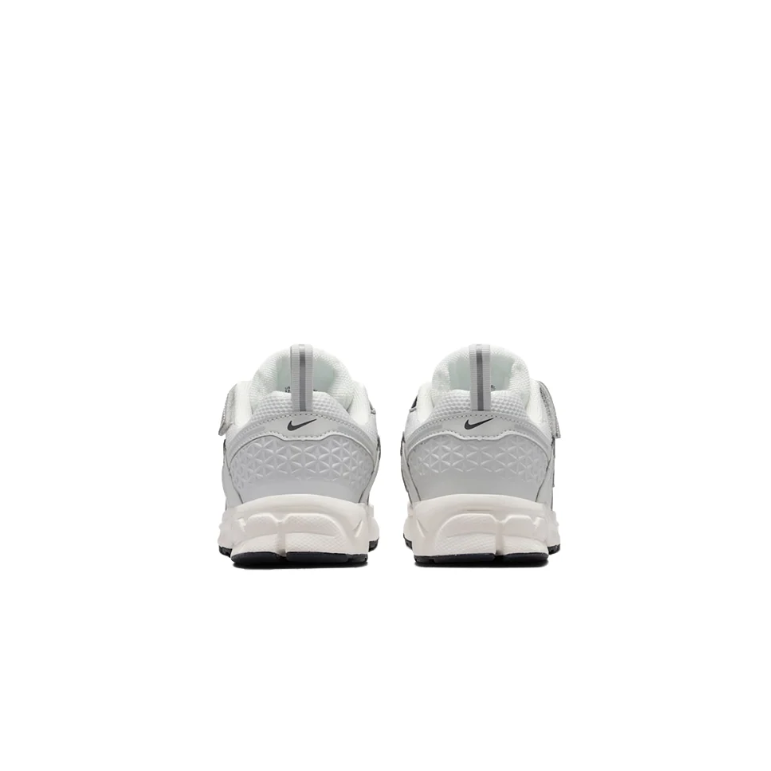 Nike Sneakers - Light Gray and Metallic Silver with Cream Sole