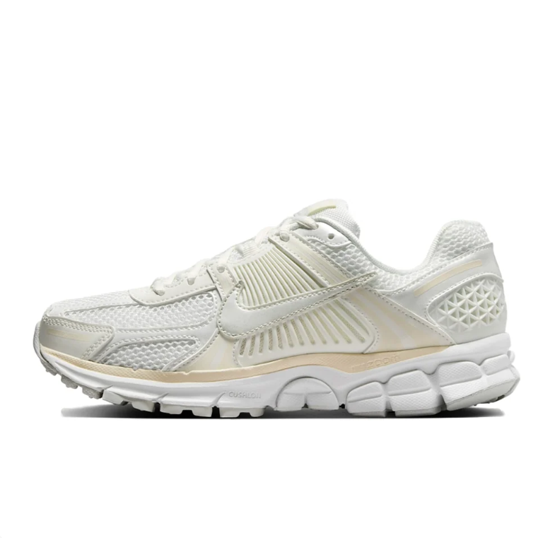 Nike Sneakers - White and Cream with Textured Mesh